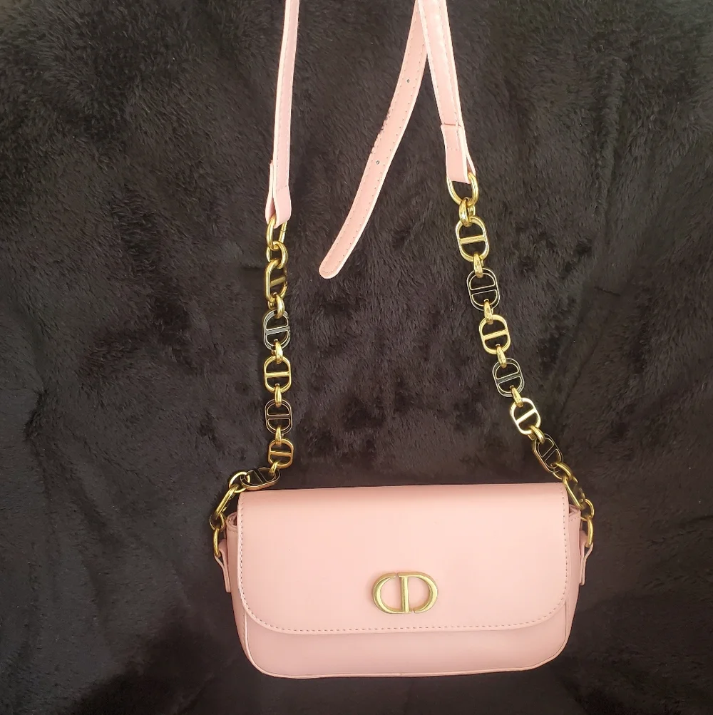 Pink Shoulder Bag - Picture 1 of 8